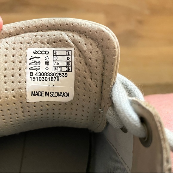ECCO SNEAKERS SIZE 10 - Picture 6 of 6